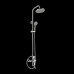Round Thermostatic Shower Set 8-inch Stainless Steel Hot Water And Cold Water Mixing Valve Tower 3 Files - B078371J3Z